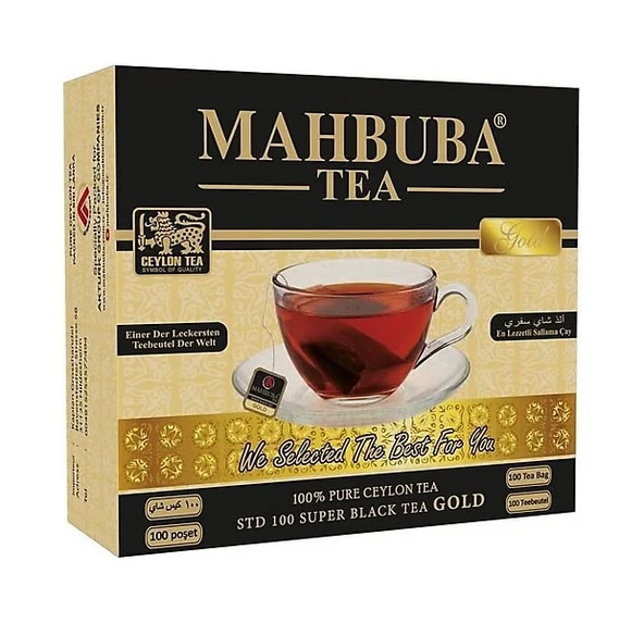 Mahbuba STD 100 Seylan Kaçak Sallama Çay 2gr 100 Adet 5 Paket - 2