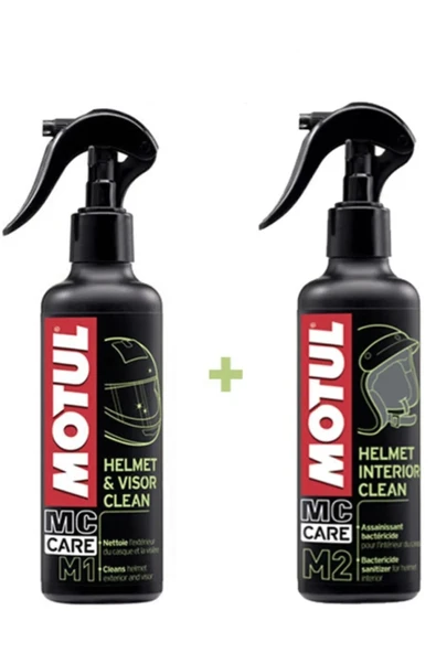 MOTUL BAKIM SETİ M1+M2 KASK TEMİZLEME KİTİ 250 ML