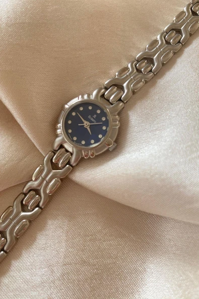 Bolero Japan Paslanmaz Çelik Özel Tasarım Kordon Dikdörtgen Küçük Vintage Kadın Kol Saati - Resim 2