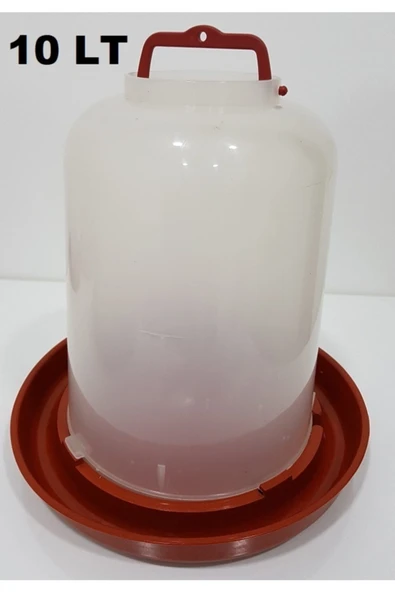 Suluk 10 Lt Tavuk Suluğu Civciv Suluğu Kanatlı Suluğu Plastik Suluk