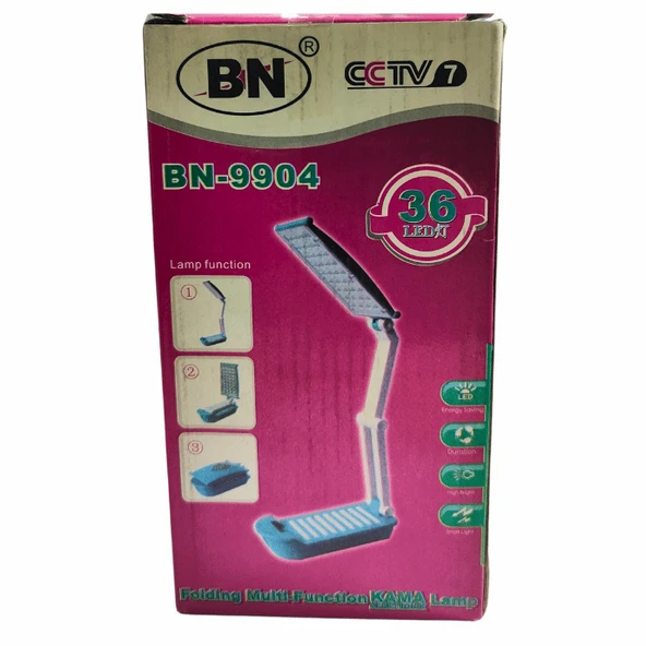 BN-9904 CCTV-7 Led'Li Masa Lambası | 36 Led - 2