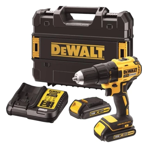 Dewalt XR Kömürsüz Akülü Darbesiz Vidalama 65Nm DCD777S2T-QW 2x1,5 Ah