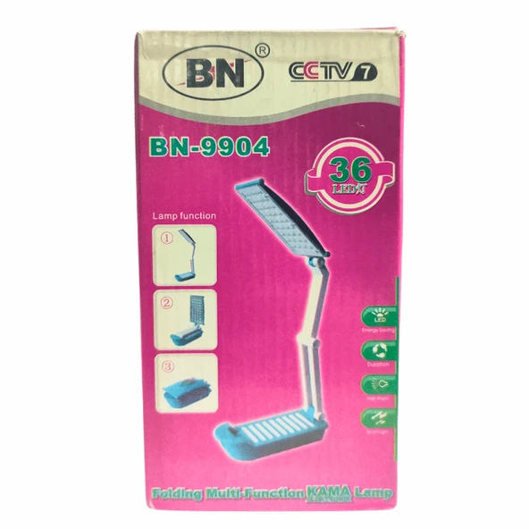 BN-9904 CCTV-7 Led'Li Masa Lambası | 36 Led