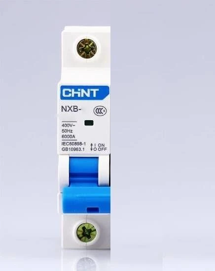 Chint - 1P 10A 6kA C Serisi Monofaze Anahtarlı Otomatik Sigorta 814013