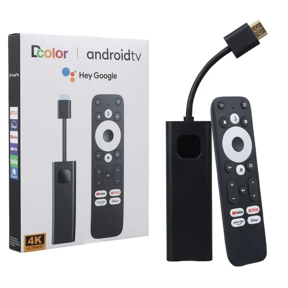 Ayt Magbox Magroid Gd1 D Clor Lisanslı 2 Ram 16 Rom Hdd 4 K Tv Stick Tv Box Android I p Tv - Resim 4