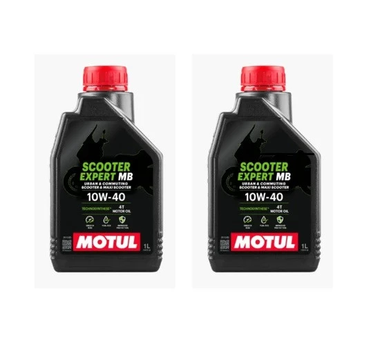 MOTUL SCOOTER EXPERT MB 1 LİTRE MOTOSİKLET MOTOR YAĞI 2 ADET