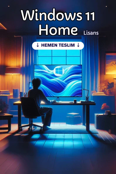 Windows 11 Home 32&64 Bit Uyumlu Dijital Lisans Anahtarı Key - Hemen Teslim