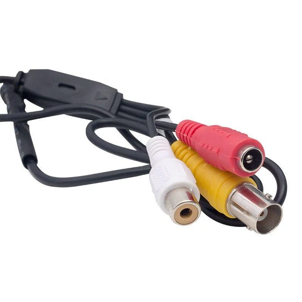 Ayt Powermaster PM-19304 3.6 Mm 800 Tvl 1-4 Sensör Ses Çıkışlı Vida Model Mini Giz li Kamera Dvr Kayıt Cihazları İçin - 6