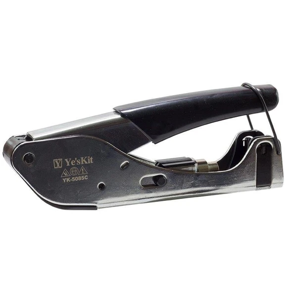 Ayt Powermaster YK-5085C3 F Konnektör Sıkma Pensesi Dijitürk Soketi Digıturk Jack Sıkma Pensesi - 3