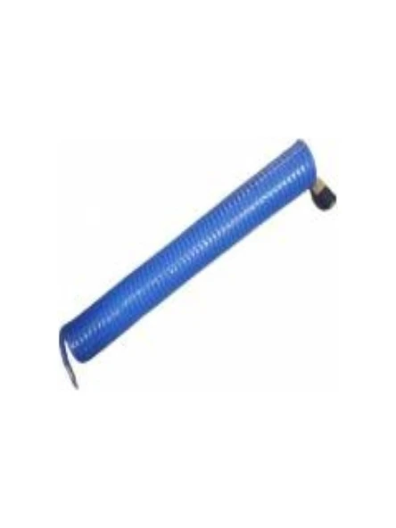 Green Air Tools Jaklı Spiral Hava Hortumu PE 5x8x10 Metre Stoperli - 2