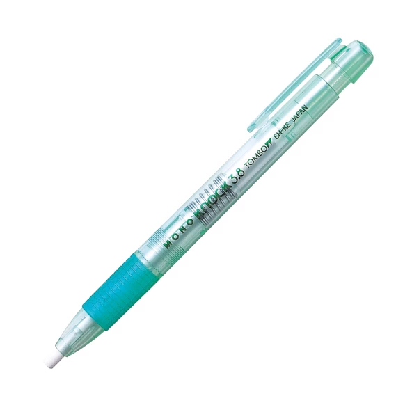 Tombow MONO Knock 3.8mm Kalem Silgi Şeffaf Yeşil