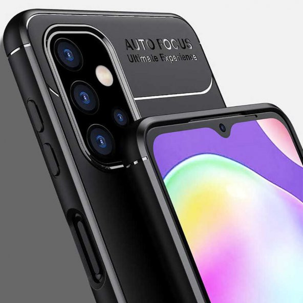 Galaxy A32 5G Kılıf Zore Ravel Yüzüklü Silikon Kılıf - Resim 10