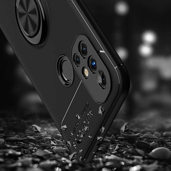 One Plus Nord N10 5G Kılıf Zore Ravel Yüzüklü Silikon Kılıf - 10