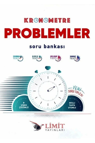 Limit Yayınları Kronometre Problemler Soru Bankası