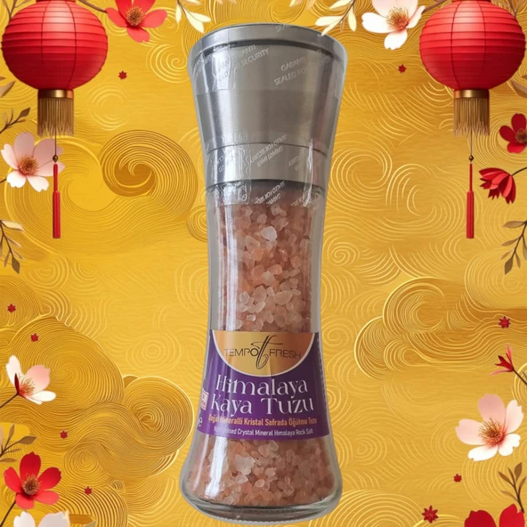 Tempofresh himalaya Tuzu Tuz Değirmeni ve Himalaya Tuzu 240 gr. - 4