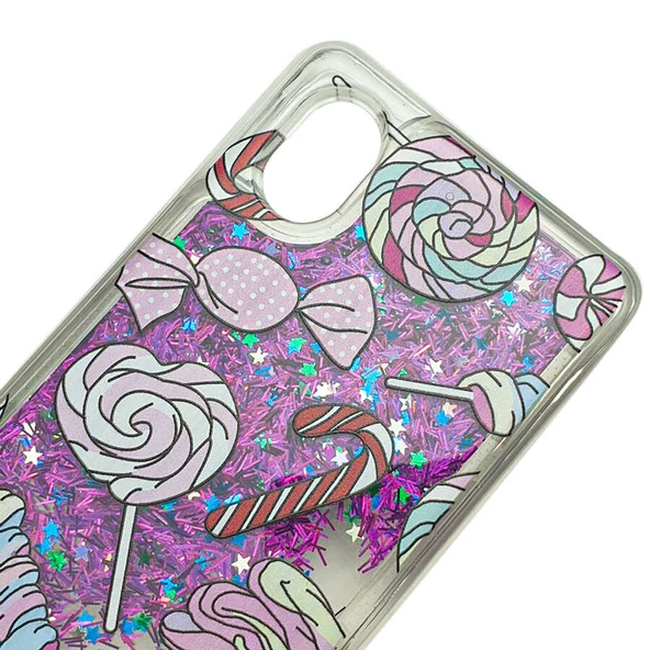 Galaxy A01 Core Kılıf Zore Marshmelo Akışkan Sim ve Pullu Kılıf - Resim 5