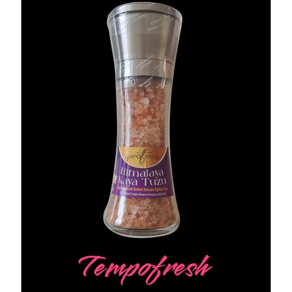 Tempofresh himalaya Tuzu Tuz Değirmeni ve Himalaya Tuzu 240 gr. - 3