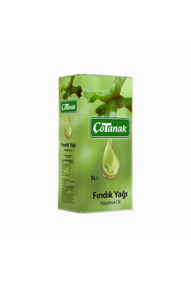 Çotanak Fındık Yağı 5 lt