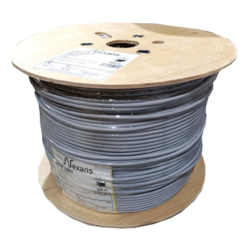 NEXANS NEX1611TO5, CAT6, 500M, 23AWG 0,58mm, UTP, %100 Bakir, LSZH Halogen Free, Makara, Kablo GRI - 2