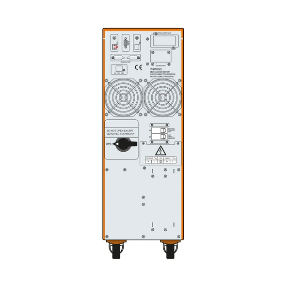 MAKELSAN POWERPACK SE 10KVA 5-10DK 20x12V/9AH 1F/1F ONLINE UPS MU10000N11EAG01 - 2