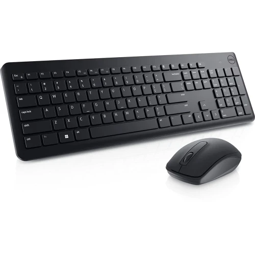 DELL Wireless, KM3322W-R-INT, Siyah, Kablosuz, Ingilizce Q, Multimedya, Klavye +Mouse Set