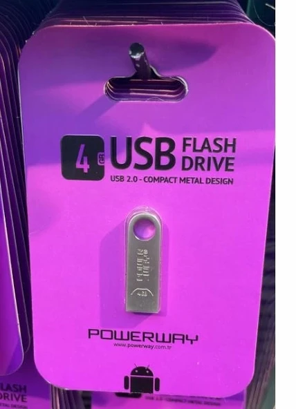 4 GB METAL USB FLASH BELLEK (4172)