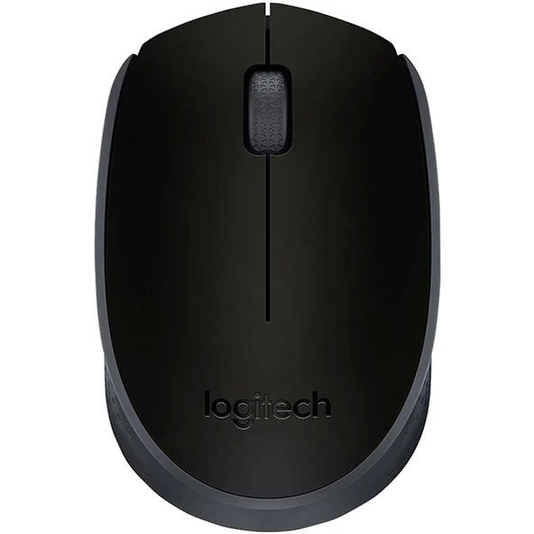 LOGITECH M170  USB KABLOSUZ SİYAH MOUSE 910-004642 (4172)