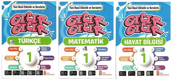 Ata 1.Sınıf 2.Dönem Eğlenceli Eğitim Seti (9 Kitap) - Resim 3