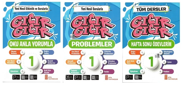 Ata 1.Sınıf 2.Dönem Seti 2 (9 Kitap) - Resim 3