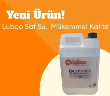 LUBCO Saf su 10 Litre ütü-akü-radyatör suyu