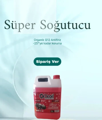 Licoil Antifriz -25c Kırmızı G12 Organik 5 L