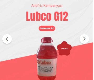LUBCO G 12 Kırmızı Organik -15c Kullanıma direkt hazır Antifriz ürün görseli 1