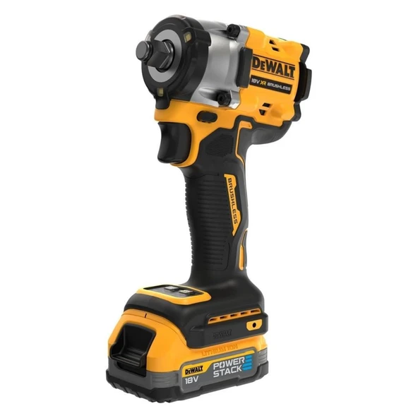 Dewalt POWERSTACK Kömürsüz Akülü Somun Sıkma 610Nm DCF921E2T-QW 2x1.7 Ah - 2