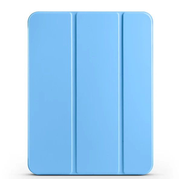 Apple iPad Air 10.9 2022 (10.Nesil) Zore Smart Cover Kalem Bölmeli Standlı 1-1 Kılıf - 2