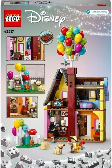 ® Disney•Pixar ‘Yukarı Bak’ Evi 43217 Oyuncak Yapım Seti (598 Parça) - 4