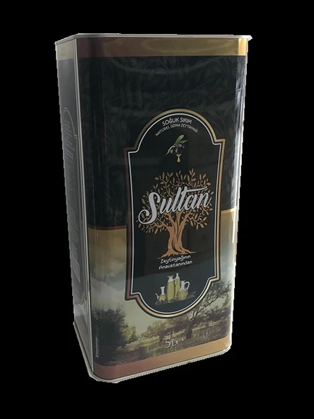 SULTAN SOGUK SIKIM NATÜREL SIZMA ZEYTİNYAĞI 5. LT TENEKE - 6