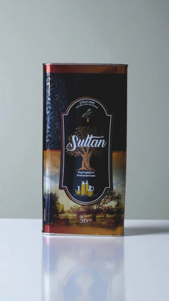 SULTAN SOGUK SIKIM NATÜREL SIZMA ZEYTİNYAĞI 5. LT TENEKE