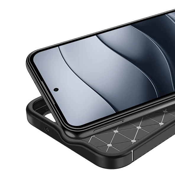 Xiaomi Redmi Note 14 5G Kılıf Zore Negro Silikon Kapak - 12