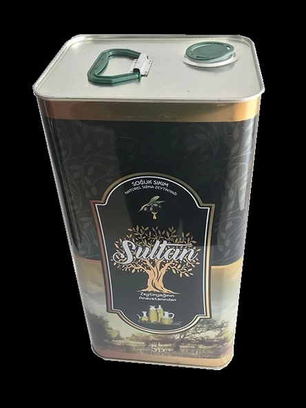SULTAN SOGUK SIKIM NATÜREL SIZMA ZEYTİNYAĞI 5. LT TENEKE - 4