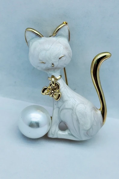 Asil Kedi Broş - Resim 2