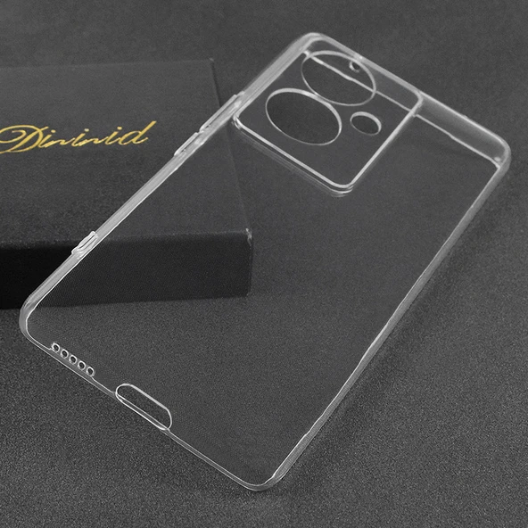 Realme Note 60 Kılıf Zore Süper Silikon Kapak - Resim 4