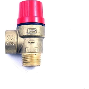 Pakkens 1/2'' Emniyet Ventili Dn15 6 Bar Erkek