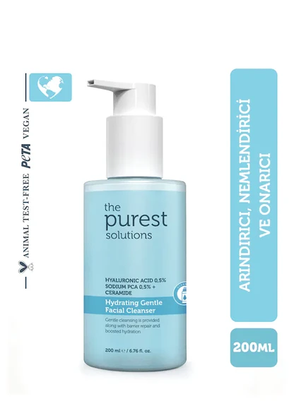 The Purest Solutions Hydrating Gentle Facial Cleanser %0,5 Hyaluronic Acid %0.5 Sodium PCA Ceramide ürün görseli