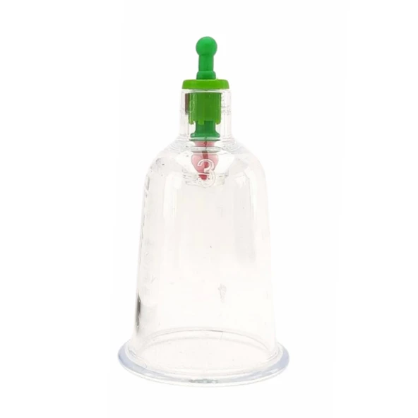 11 Parça Vakumlu Hacamat ve Masaj Kupa Seti -3 cm- - 6