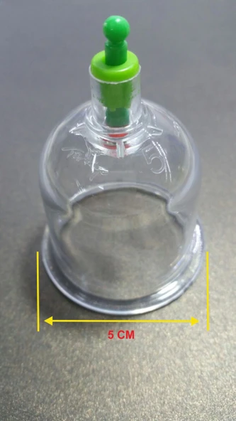 11 Parça Vakumlu Hacamat ve Masaj Kupa Seti -5 cm- - 2