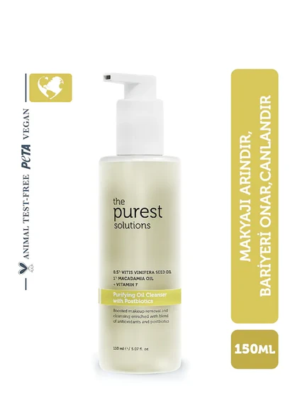 The Purest Solutions Postbiyotik İçerikli Arındırıcı Temizleme Yağı 150 Ml