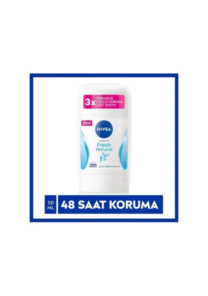 NIVEA STICK WOMEN FRESH NATURAL 50 ML - 2