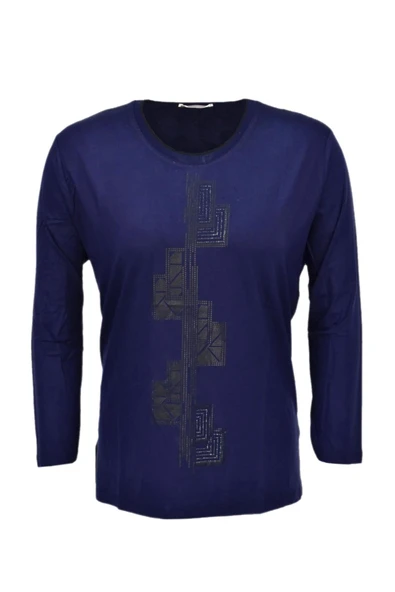 Kadın Uzun Kol Taşlı Bluz BGL-ST03787 ürün görseli