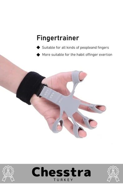 Spor Parmak El Bilek Kol Güçlendirici Kas Geliştirici Fizik Tedavi Kavrama Silikon Örümcek Lastik - 4