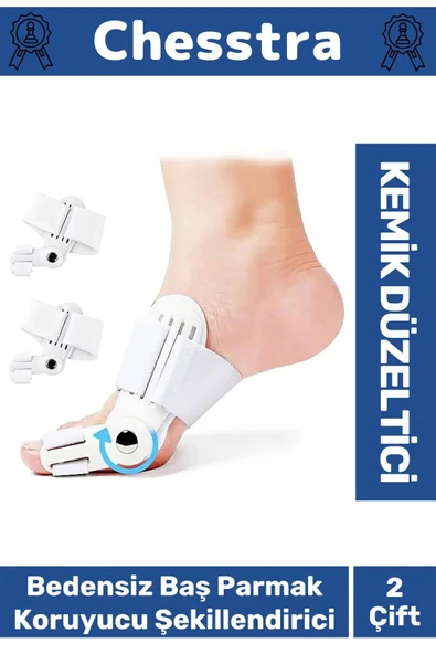 Yumuşak Yıkanabilir Bedensiz Koruma Aparat Sağ Sol Ayak Uyumlu Baş Parmak Kemik Düzeltici 4 Adet
